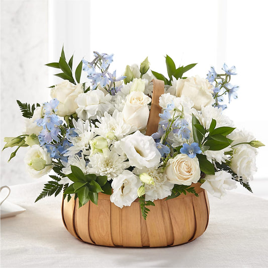 Sincerely Heartfelt Basket –  Gathered Blooms By Emily, Fairburn GA