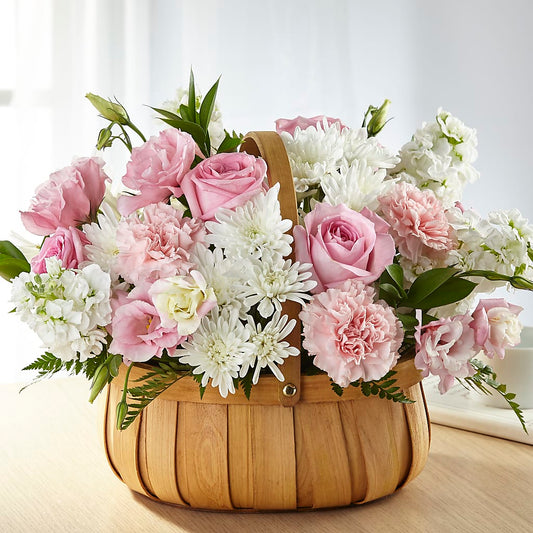 Always Graceful Basket –  Gathered Blooms By Emily, Fairburn GA