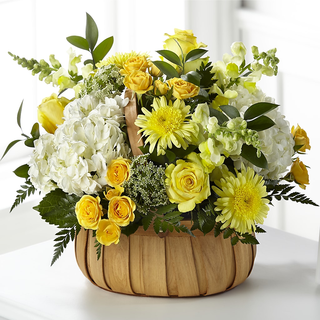 Rustic Remembrance Basket –  Gathered Blooms By Emily, Fairburn GA