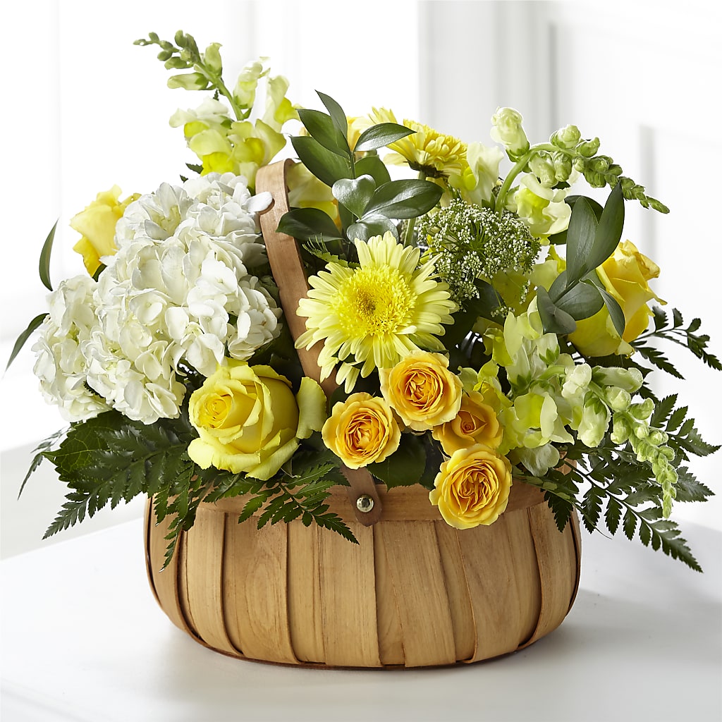 Rustic Remembrance Basket –  Gathered Blooms By Emily, Fairburn GA