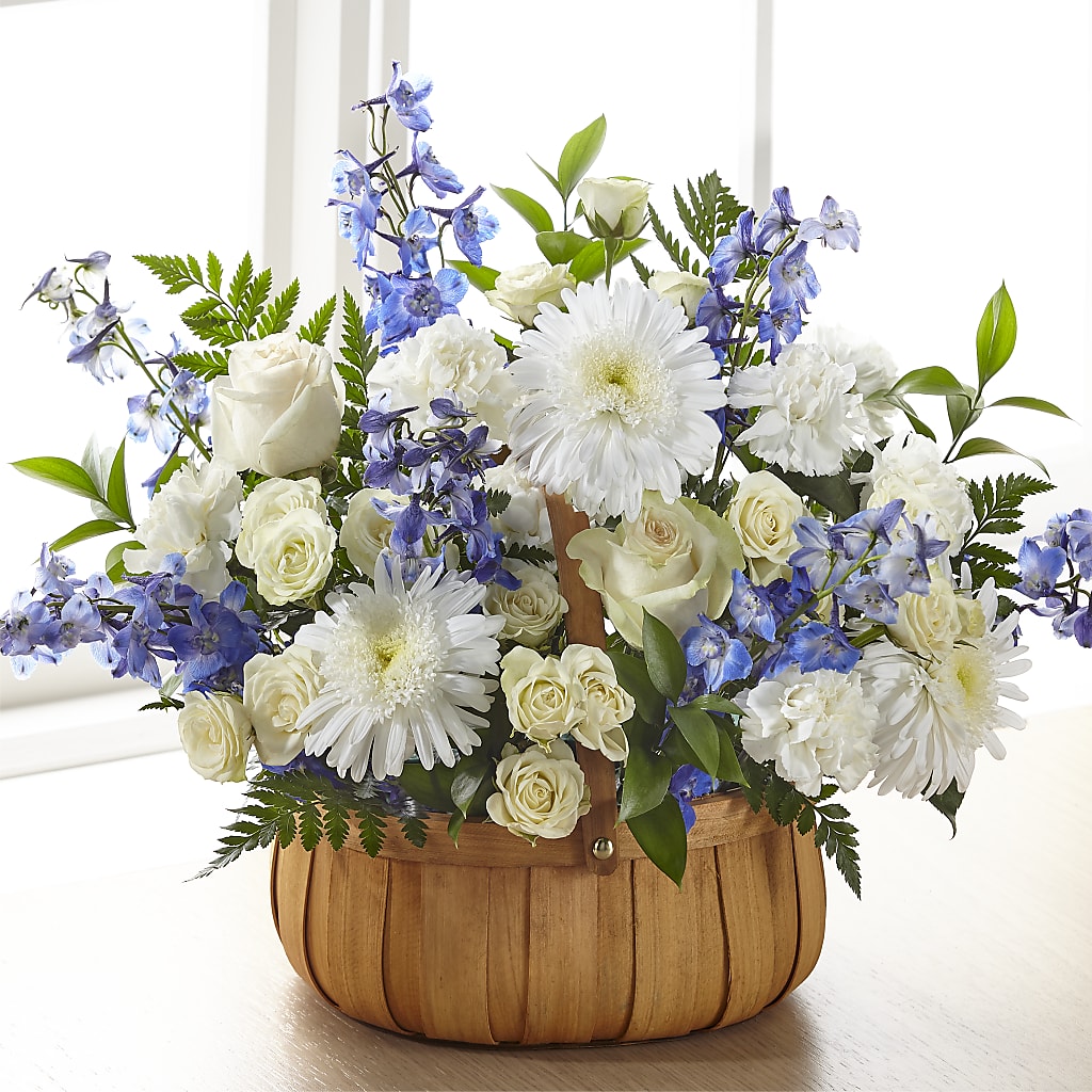 Harmony & Grace Basket –  Gathered Blooms By Emily, Fairburn GA