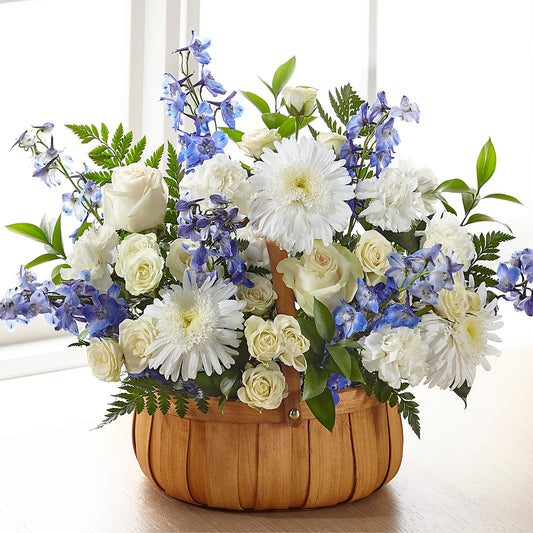 Harmony & Grace Basket –  Gathered Blooms By Emily, Fairburn GA