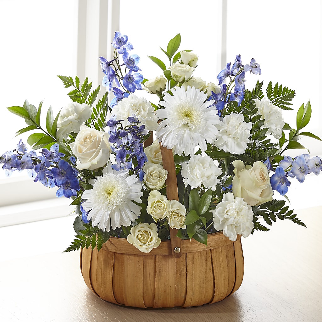 Harmony & Grace Basket –  Gathered Blooms By Emily, Fairburn GA