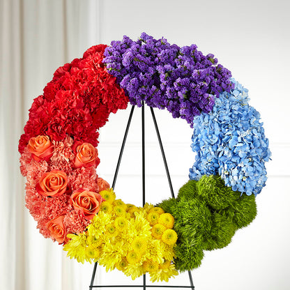 Circle of Love Wreath –  Gathered Blooms By Emily, Fairburn GA