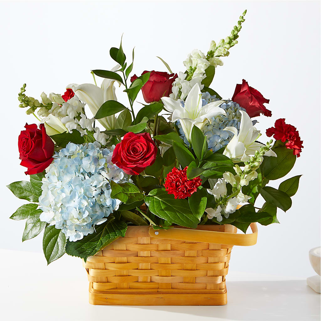 Greater Glory Basket –  Gathered Blooms By Emily, Fairburn GA