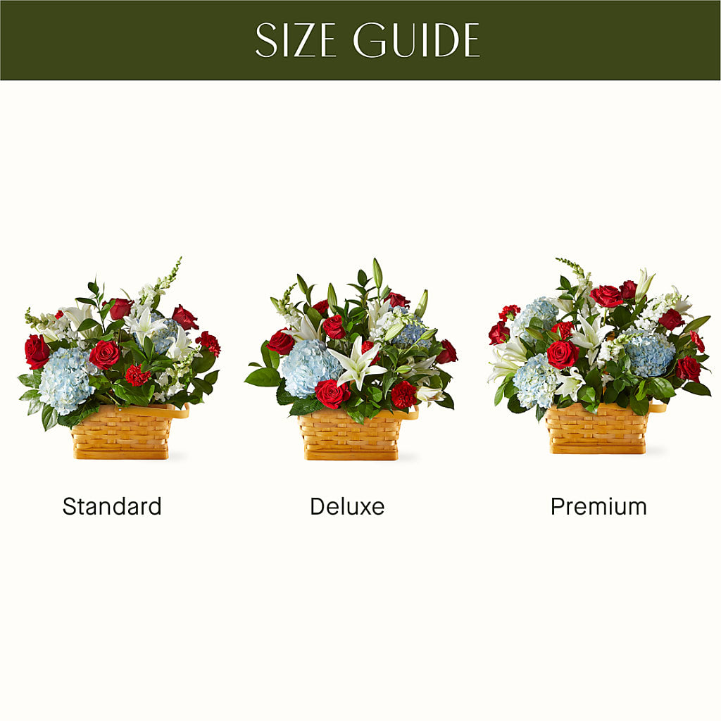 Greater Glory Basket –  Gathered Blooms By Emily, Fairburn GA