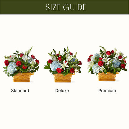 Greater Glory Basket –  Gathered Blooms By Emily, Fairburn GA