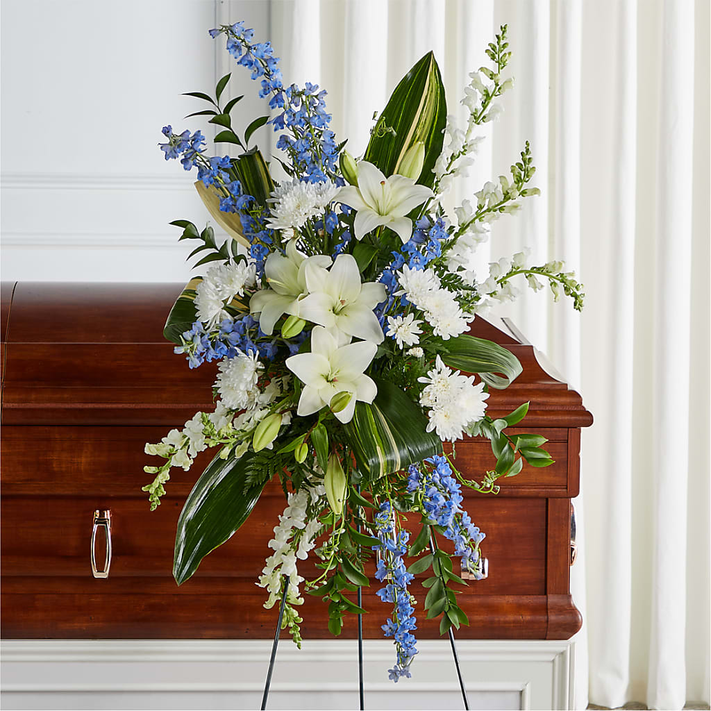 Eternal Impressions Standing Spray –  Gathered Blooms By Emily, Fairburn GA