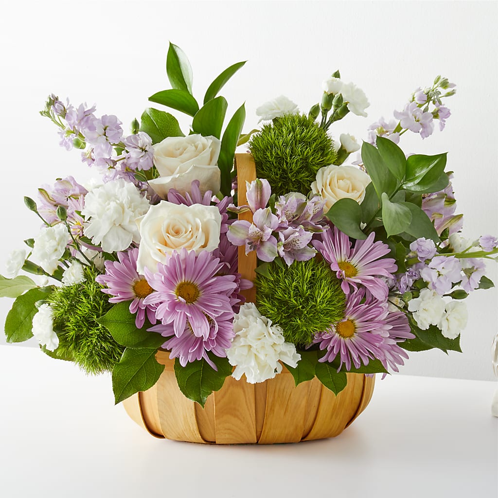 Peace & Love Basket –  Gathered Blooms By Emily, Fairburn GA