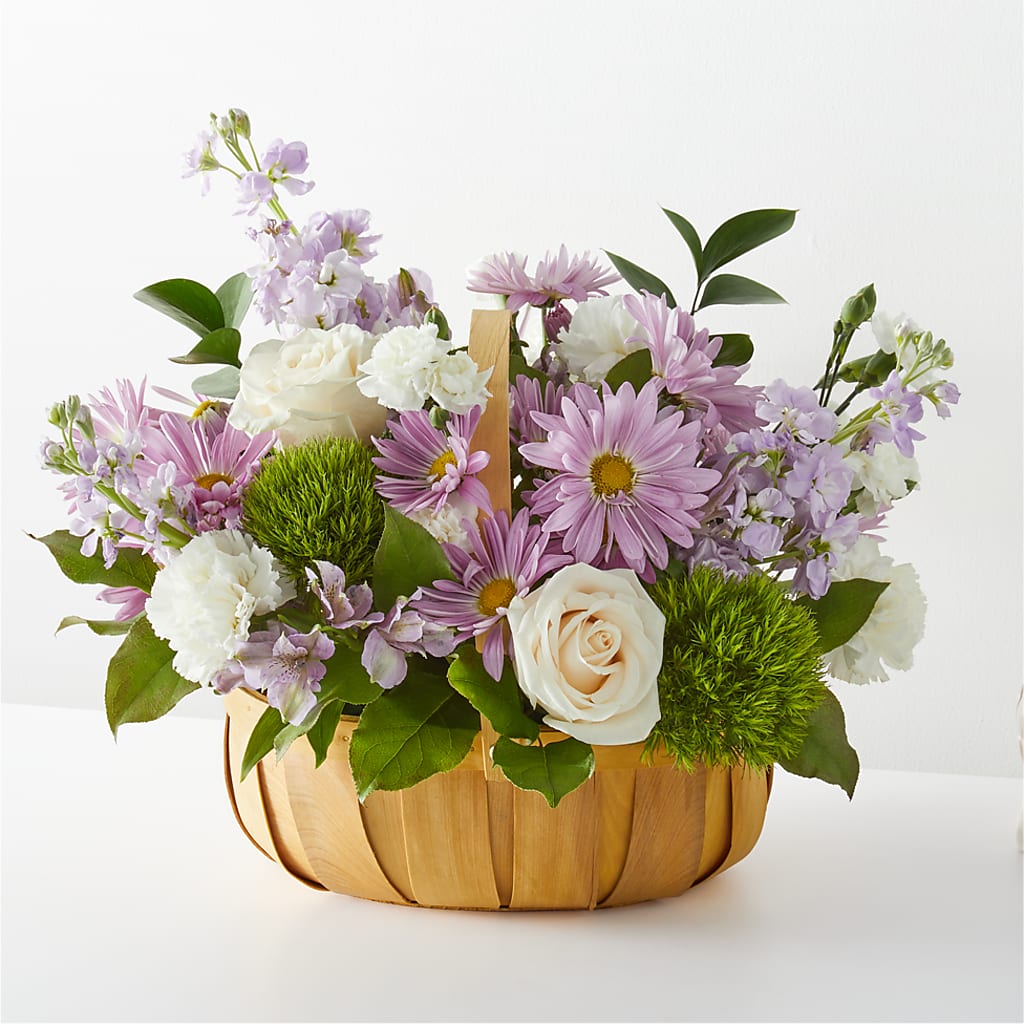 Peace & Love Basket –  Gathered Blooms By Emily, Fairburn GA