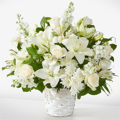 Peaceful Reflections Arrangement –  Gathered Blooms By Emily, Fairburn GA