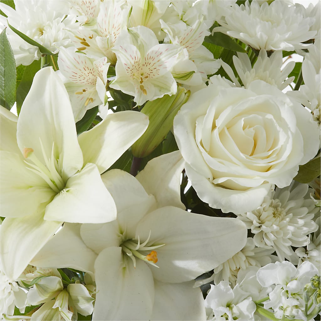 Peaceful Reflections Arrangement –  Gathered Blooms By Emily, Fairburn GA