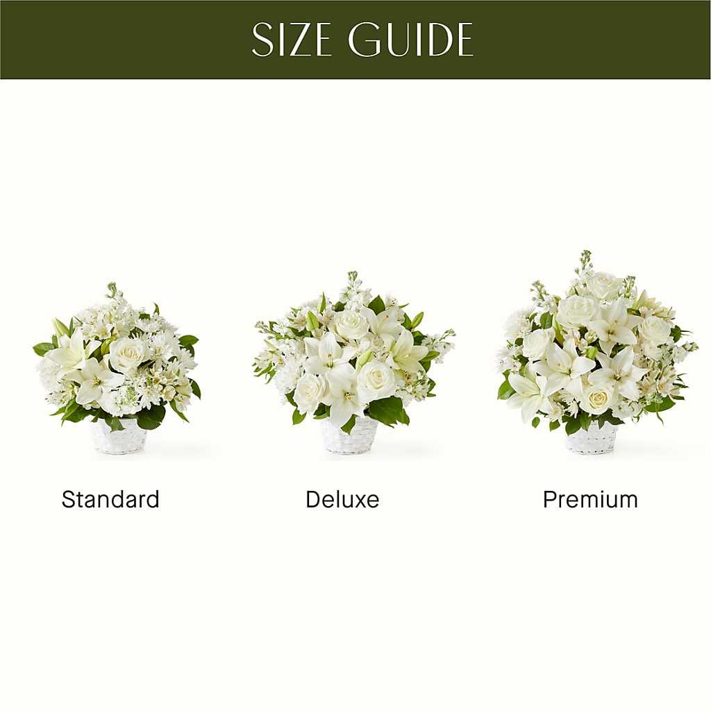Peaceful Reflections Arrangement –  Gathered Blooms By Emily, Fairburn GA