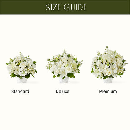 Peaceful Reflections Arrangement –  Gathered Blooms By Emily, Fairburn GA