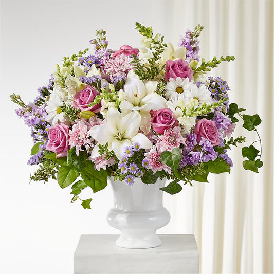 Remarkable Life Urn Arrangement –  Gathered Blooms By Emily, Fairburn GA