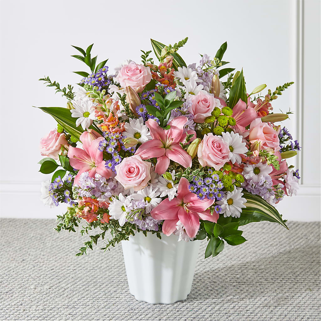Abundant Compassion Floor Basket –  Gathered Blooms By Emily, Fairburn GA