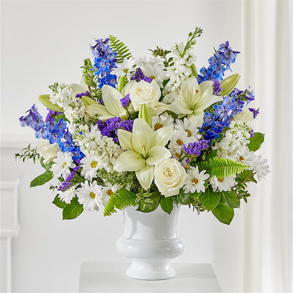 Expressions of Hope Urn Arrangement –  Gathered Blooms By Emily, Fairburn GA