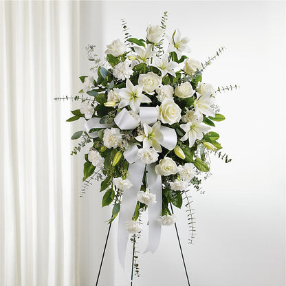 With Care Standing Spray –  Gathered Blooms By Emily, Fairburn GA