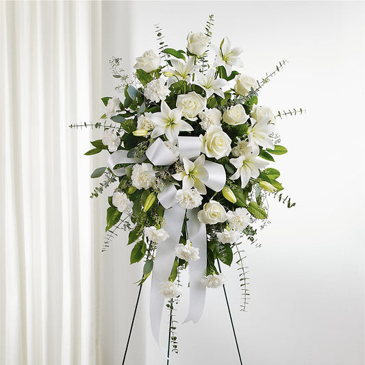 With Care Standing Spray –  Gathered Blooms By Emily, Fairburn GA