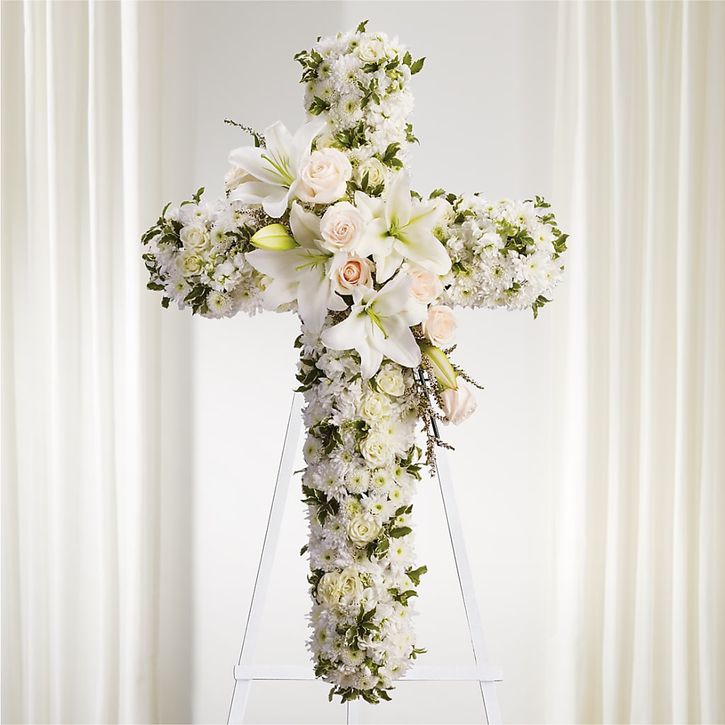 Spiritual Guidance Standing Spray –  Gathered Blooms By Emily, Fairburn GA