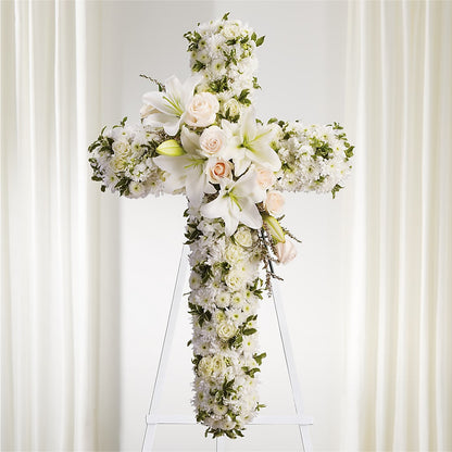 Spiritual Guidance Standing Spray –  Gathered Blooms By Emily, Fairburn GA