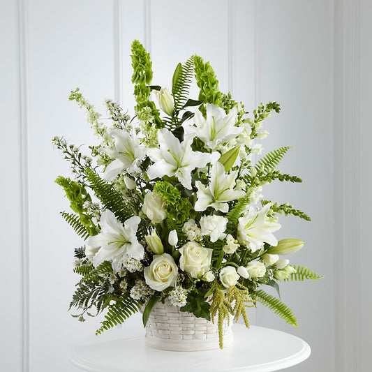 In Our Thoughts Arrangement –  Gathered Blooms By Emily, Fairburn GA