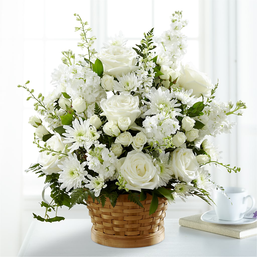 Heartfelt Condolences Arrangement –  Gathered Blooms By Emily, Fairburn GA