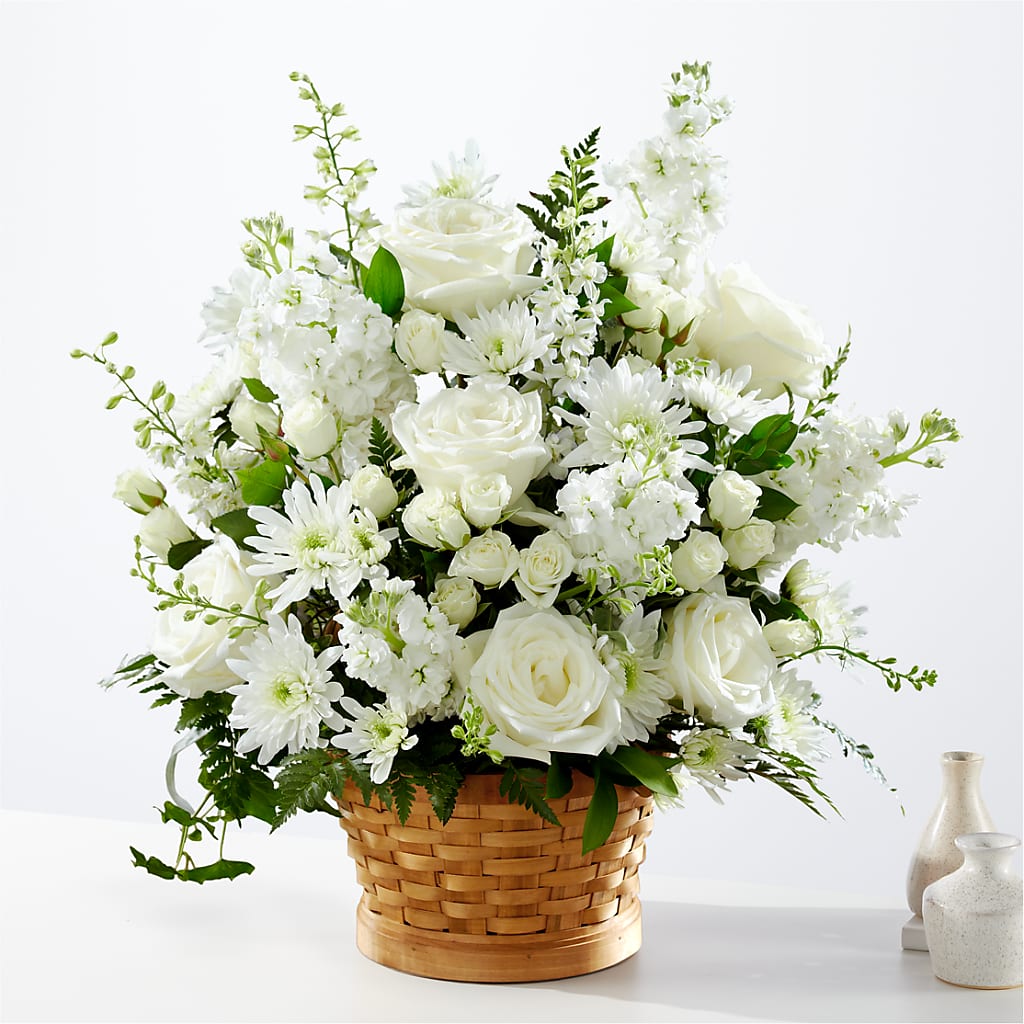 Heartfelt Condolences Arrangement –  Gathered Blooms By Emily, Fairburn GA