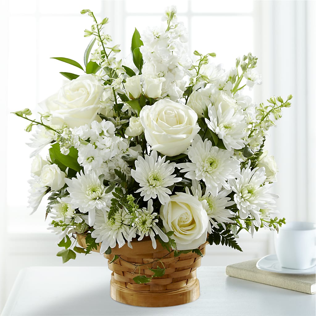 Heartfelt Condolences Arrangement –  Gathered Blooms By Emily, Fairburn GA