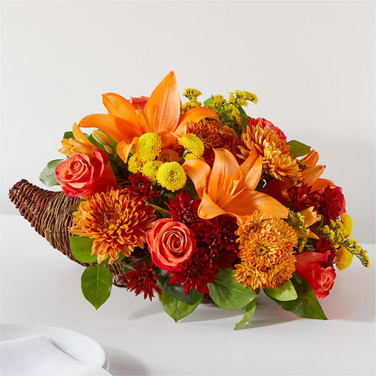 Bouquet of Blessings Cornucopia –  Gathered Blooms By Emily, Fairburn GA