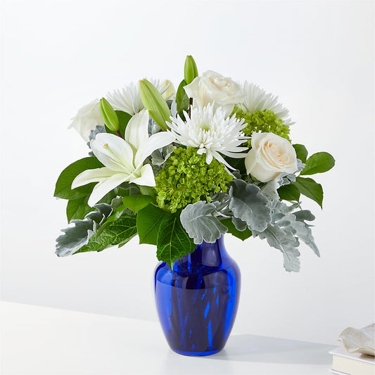 Snowy Dreams Bouquet –  Gathered Blooms By Emily, Fairburn GA