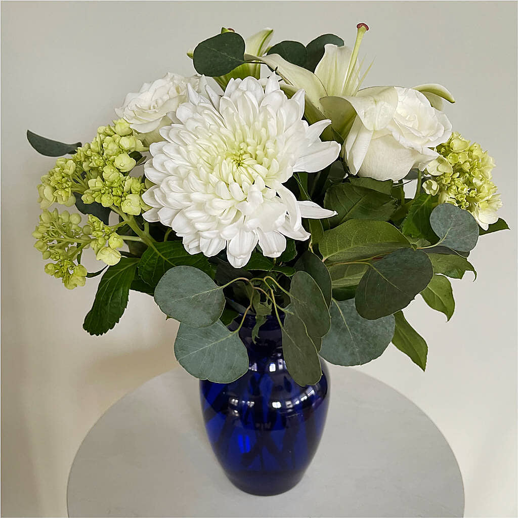 Snowy Dreams Bouquet –  Gathered Blooms By Emily, Fairburn GA