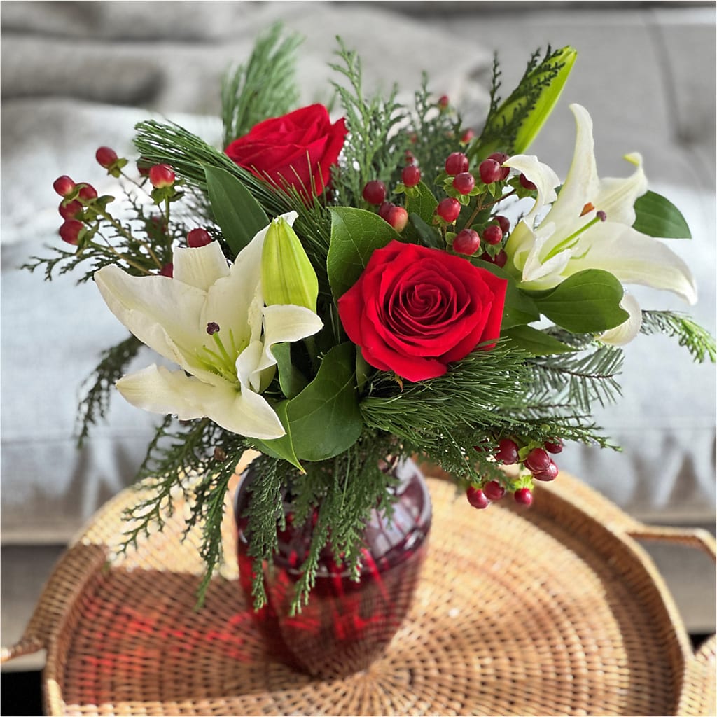 Evergreen Delight Bouquet –  Gathered Blooms By Emily, Fairburn GA