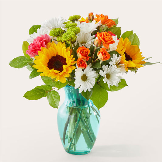 Sun-drenched Blooms Bouquet –  Gathered Blooms By Emily, Fairburn GA