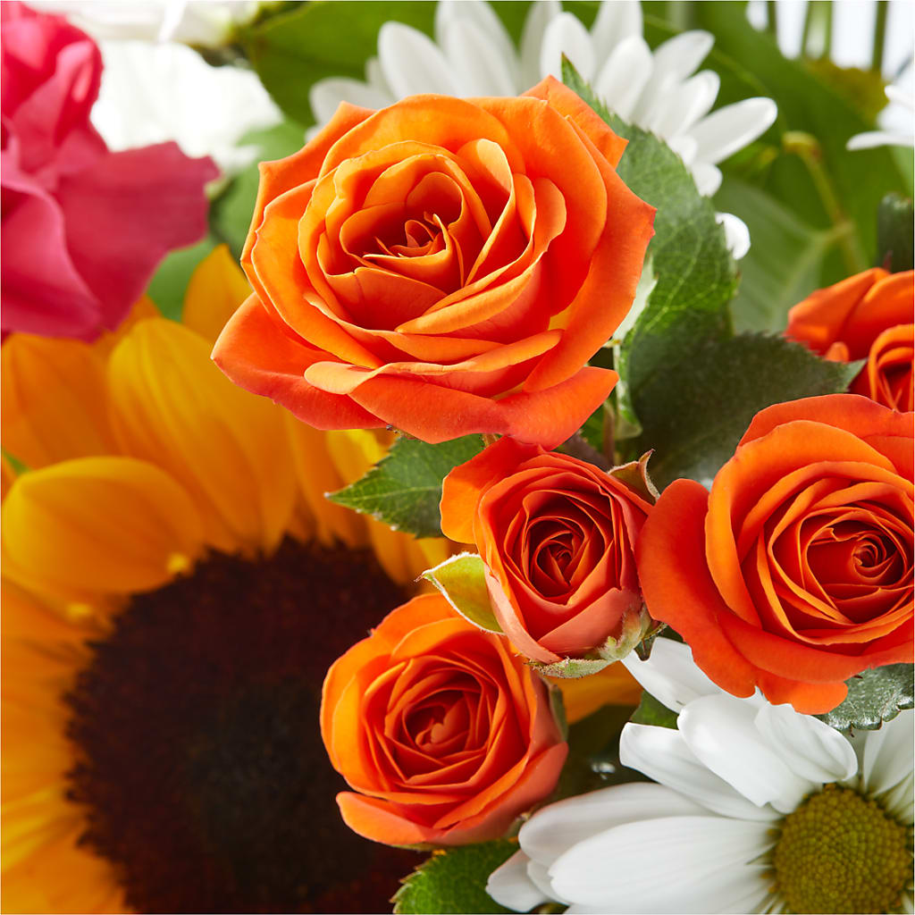 Sun-drenched Blooms Bouquet –  Gathered Blooms By Emily, Fairburn GA