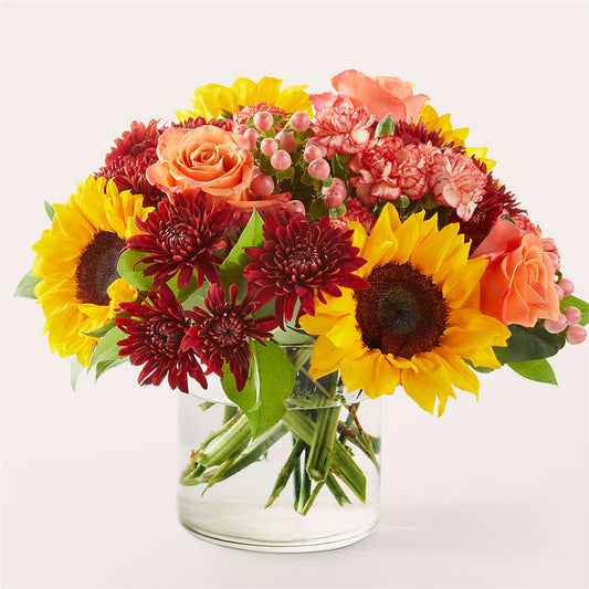 September Sunset Bouquet –  Gathered Blooms By Emily, Fairburn GA