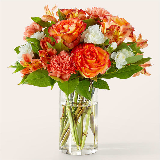 Apricot Glow Bouquet –  Gathered Blooms By Emily, Fairburn GA
