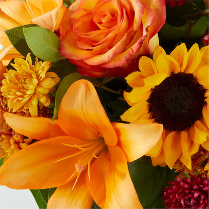 Grateful Centerpiece –  Gathered Blooms By Emily, Fairburn GA