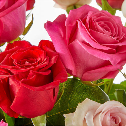 Charming Rose Bouquet –  Gathered Blooms By Emily, Fairburn GA