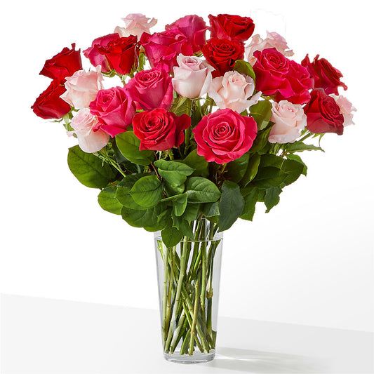Charming Rose Bouquet –  Gathered Blooms By Emily, Fairburn GA