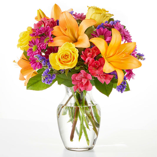 Colorful Visions Bouquet –  Gathered Blooms By Emily, Fairburn GA