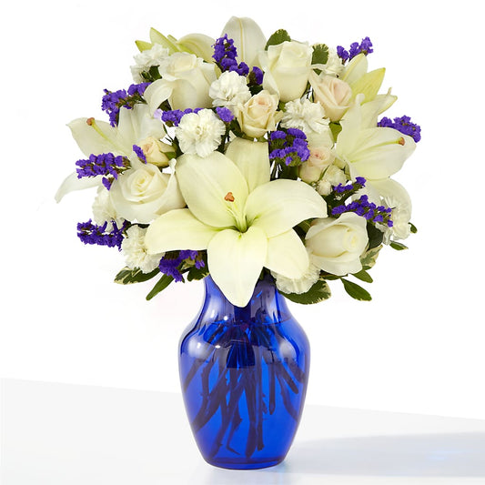 Sapphire Rush Bouquet –  Gathered Blooms By Emily, Fairburn GA