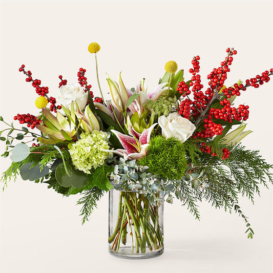Berry & Bright Bouquet –  Gathered Blooms By Emily, Fairburn GA