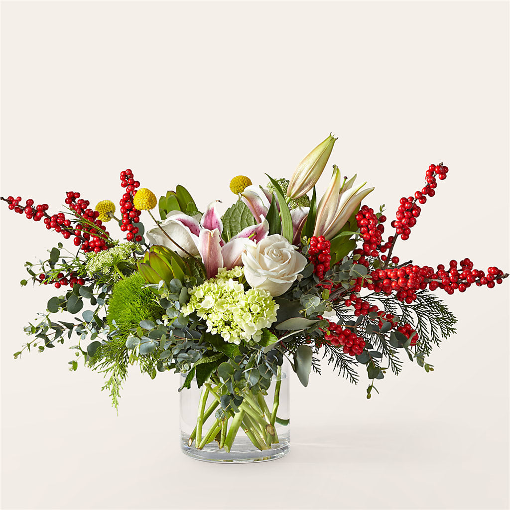 Berry & Bright Bouquet –  Gathered Blooms By Emily, Fairburn GA
