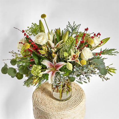 Berry & Bright Bouquet –  Gathered Blooms By Emily, Fairburn GA