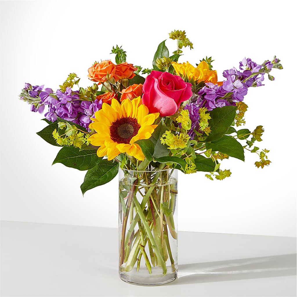 Vibrant Greetings Bouquet –  Gathered Blooms By Emily, Fairburn GA