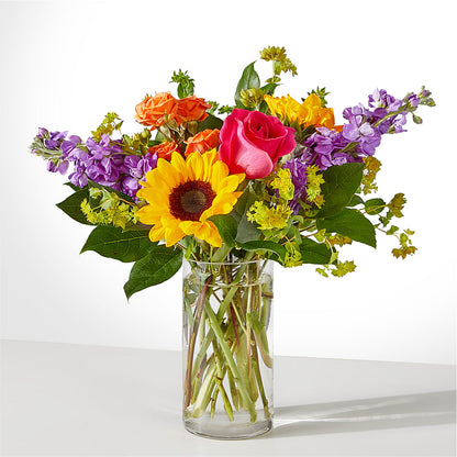 Vibrant Greetings Bouquet –  Gathered Blooms By Emily, Fairburn GA