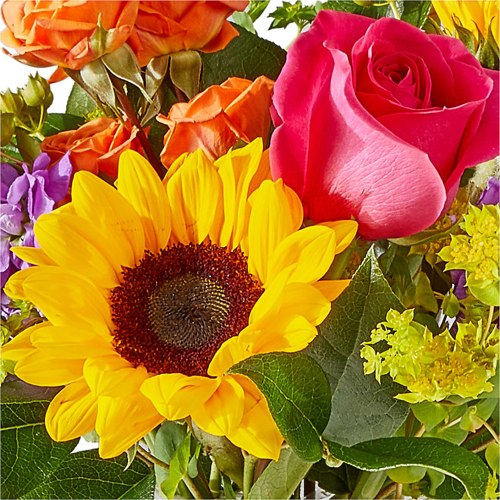 Vibrant Greetings Bouquet –  Gathered Blooms By Emily, Fairburn GA