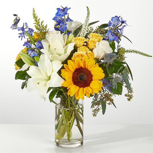 Wonderfully Sunny Bouquet –  Gathered Blooms By Emily, Fairburn GA