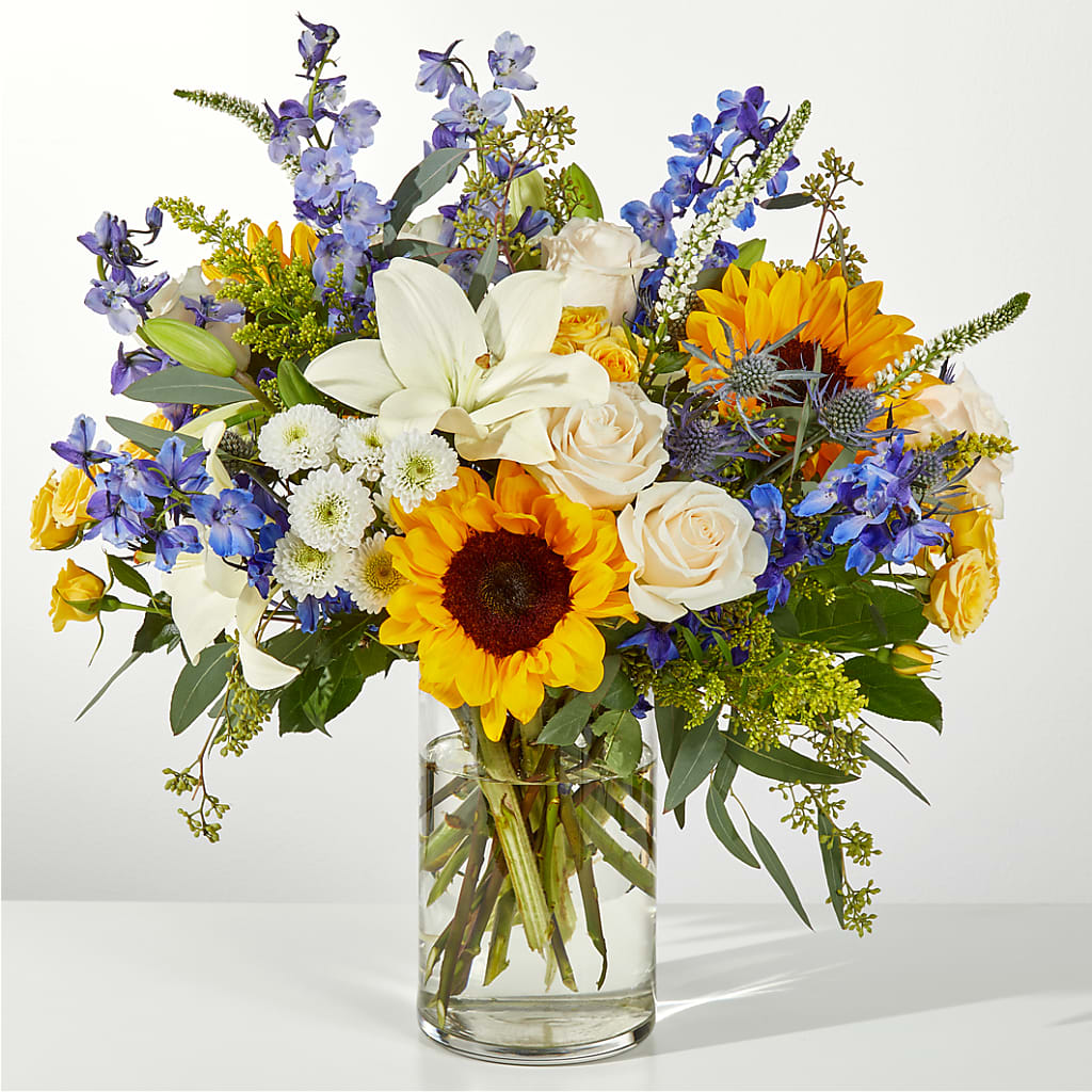 Wonderfully Sunny Bouquet –  Gathered Blooms By Emily, Fairburn GA